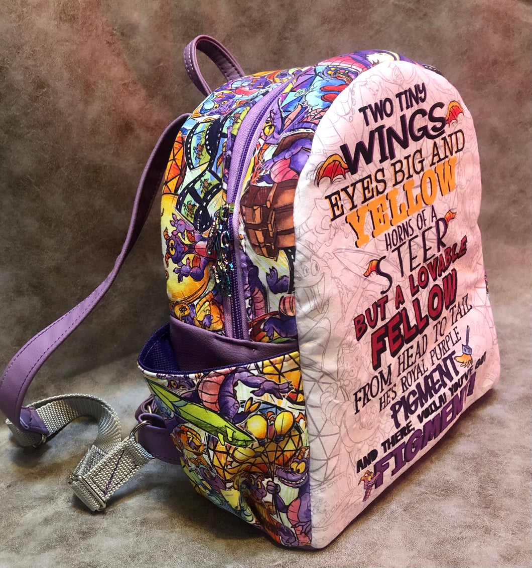 Favorite Purple Dragon Mini Backpack
